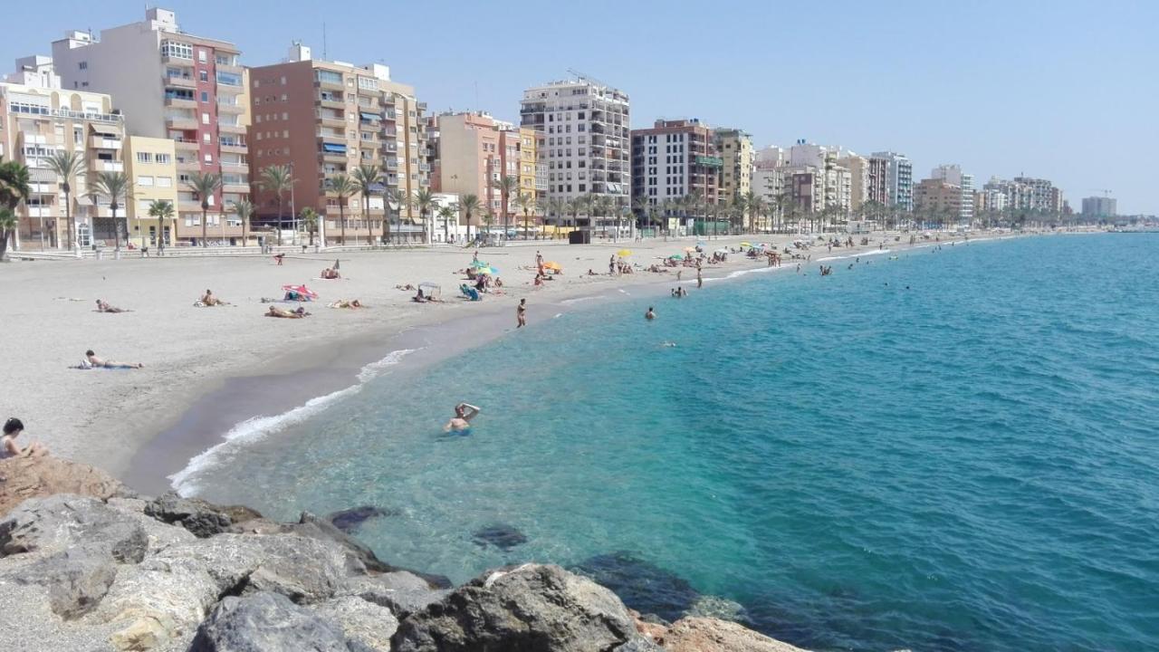 Apartamento Playa Zapillo Almeria Bagian luar foto