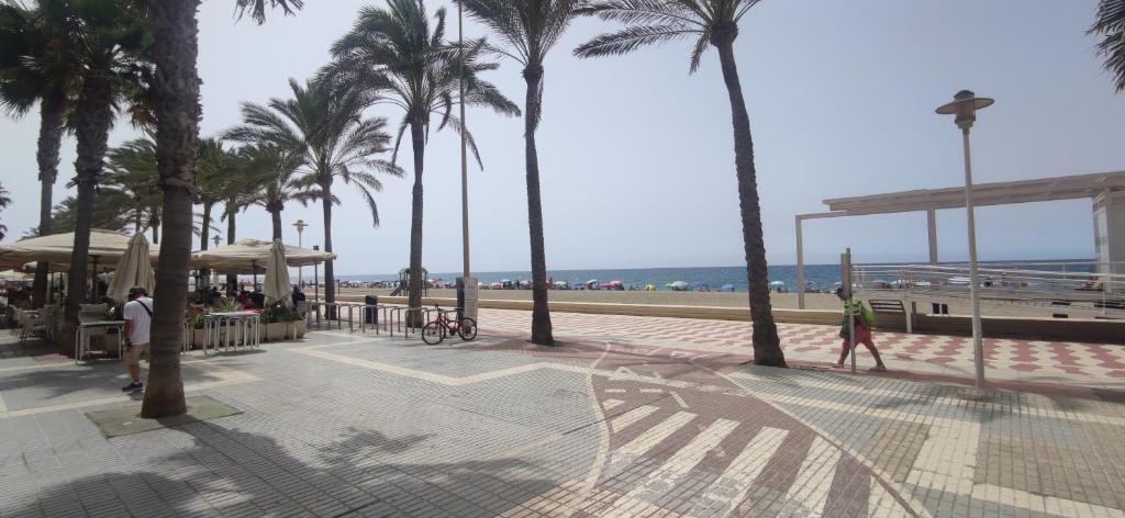 Apartamento Playa Zapillo Almeria Bagian luar foto